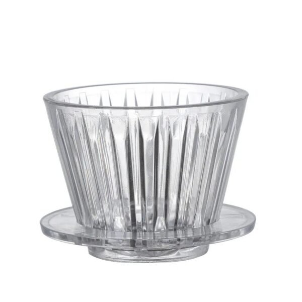 Flat-Bottom Coffee Filter Cup and Baskets with Minimalist Modern Simple Design Other Material for Home Coffee Utensils