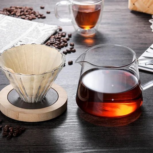 400ml  High Borosilicate Glass Coffee Share Pot