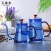 600ml Gooseneck Pour Over Coffee Kettle Tea Pot Long Spout Glass Drip Coffee Kettle Pot