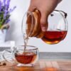 Pour Over Glass Ice Cold Coffee Brew Slow Driping Maker , Cold Brewer Coffee Dripper