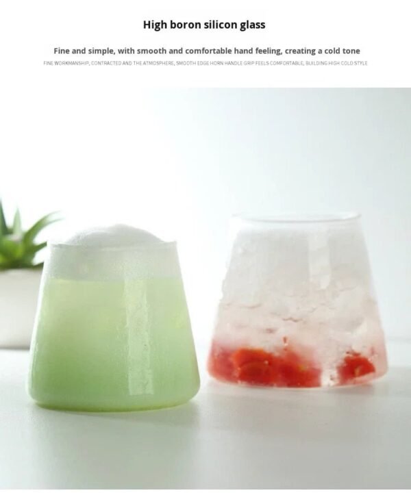 High Quality Custom Wholesale Glass Coffee Cup Japanese Minimalist Style Solid Color Round Shape Restaurant Use