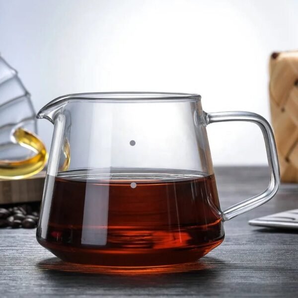 400ml  High Borosilicate Glass Coffee Share Pot