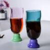 Eco-Friendly High Temperature Resistant European Style Handleless Lidless Water Coffee Beer Tall Trendy Tea Cups Restaurant Use