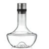 Factory Direct Hot Selling Hand Blown Glass Wine Decanter with Stainless Steel Lid