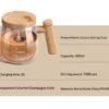 Household Fully Automatic Electric Mixing Cup Rechargeable Scale Korean Style Fresh Cute Design Coffee Soy Milk Milk Powder
